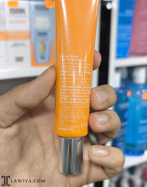 ضدآفتاب کلینیک سیتی بلاک رنگی spf 50 اصل آمریکا 40میل12