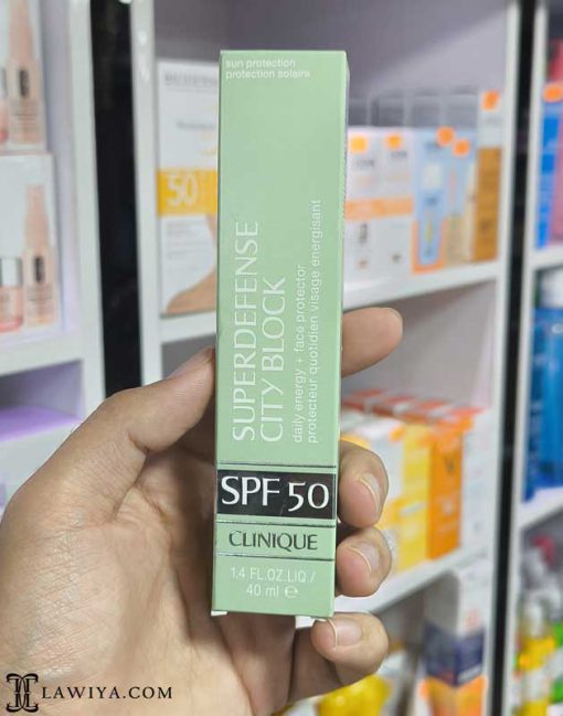 ضدآفتاب کلینیک سیتی بلاک رنگی spf 50 اصل آمریکا 40میل4