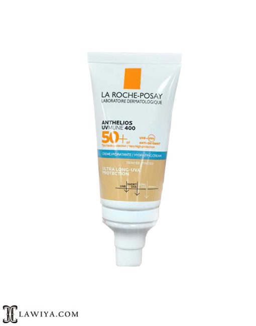 کرم ضد آفتاب و آبرسان بی رنگ لاروش پوزای مناسب پوست خشک و خیلی خشک اصل فرانسه 50 میل|La Roche Posay sunscreen and moisturizing cream suitable for dry and very dry skin French origin 50 ml