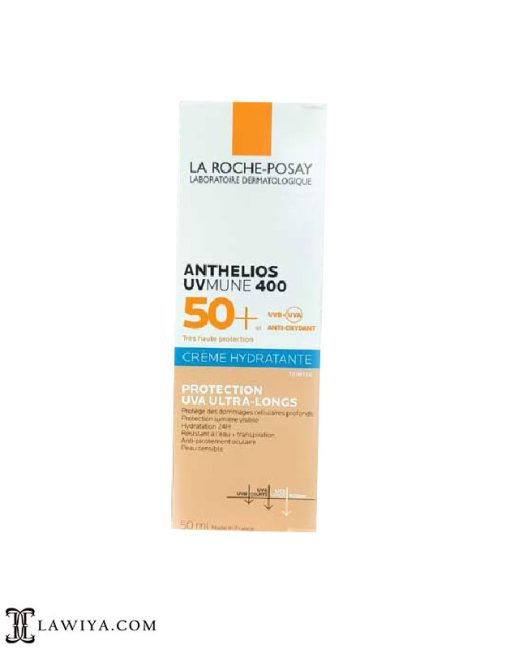 کرم ضد آفتاب و آبرسان بی رنگ لاروش پوزای مناسب پوست خشک و خیلی خشک اصل فرانسه 50 میل|La Roche Posay sunscreen and moisturizing cream suitable for dry and very dry skin French origin 50 ml