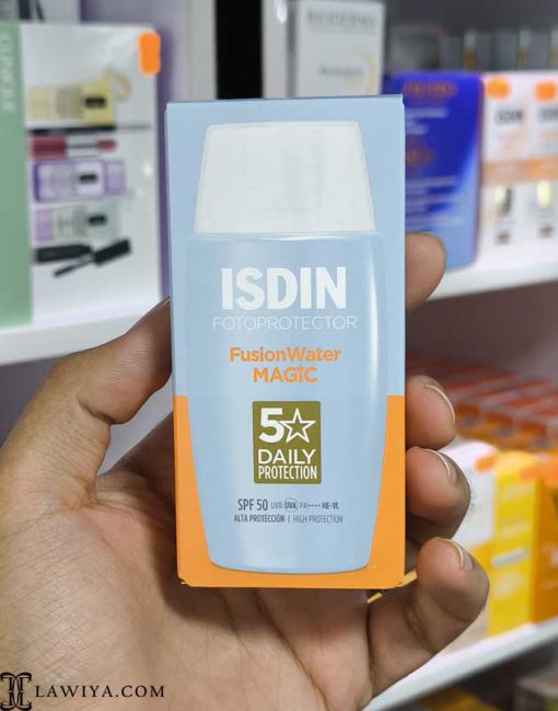 ضد آفتاب فیوژن واتر مجیک ایزدین با spf50 اصل اسپانیا 50میل 3