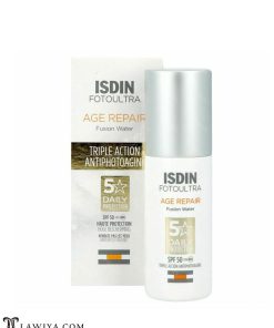 کرم ضد آفتاب جوانساز ایزدین Isdin age repair fusion water spf50