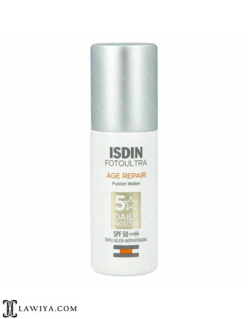 کرم ضد آفتاب جوانساز ایزدین Isdin age repair fusion water spf50