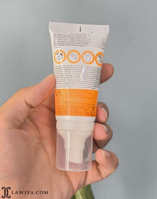 ضد آفتاب لاروش پوزای مدل آنتلیوس spf 50 پوست چرب اصل فرانسه 50 میل10