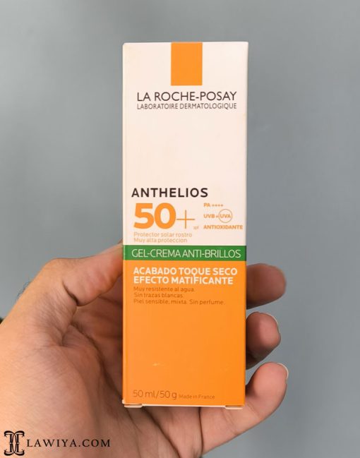 ضد آفتاب لاروش پوزای مدل آنتلیوس spf 50 پوست چرب اصل فرانسه 50 میل5