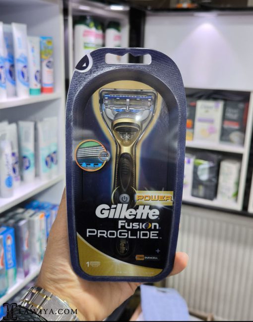 خودتراش (Fusion Proglide Power) 5 تیغ باتری دار به همراه 1 تیغ یدک اصل آلمان