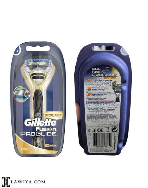 خودتراش (Fusion Proglide Power) 5 تیغ باتری دار به همراه 1 تیغ یدک اصل آلمان