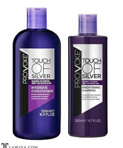 شامپو بنفش ضد زردی PROVOKE Touch Of Silver Brightening provoke-touch-of-silver-brightening-purple-shampoo-200-ml شامپو بنفش ضد زردی PROVOKE Touch Of Silver Brightening از برند معتبر پرو وک ساخت و تولید انگلیس است. این شامپو تونینک، مناسب مو های دارای رنگ و هایلایت، پلاتینی، بلوند، سفید و خاکستری است. این شامپو با داشتن رنگ دانه های بنفش و آبی برای خنثی کردن عمیق رنگ های برنجی و زرد و نارنجی شدید طراحی و تولید می شود. تا پیگمنت زردی و نارنجی را با رنگ دانه آبی و بنفش خنثی کند، همچنین درخشندگی چشم گیری به مو ها می دهد. بسیاری از کسانی که موی بلوند و روشن دارند، از میزان زردی مو های خود ناراضی هستند. یا قصد دارند مو های براق تر و درخشان تر داشته باشند حتما باید از شامپو های ضد زردی استفاده کنند. موهای بلوند بیش از هر رنگ دیگری نیاز به نگهداری و مراقبت دارد. اتفاده از اسن محصول علاوه بر نتیجه شامپو بنفش ضد زردی PROVOKE Touch Of Silver Brightening را فقط با یک بار شستشو خواهید دید، درخشندگی خیره کننده و رنگ موی روشن، رفع کامل زردی و نارنجی مو های دکلر و رنگ شده را با یک بار شستوشو به وضوح خواهید دید، بنابراین می توانید با موهای کابوس وار خود خداحافظی کنید. این شامپو اثرات محیط خارجی مثل آفتاب را از بین می برد و موجب تقویت مو ها نیز می‌ شود. همچنین مو ها را نرم‌ تر می کند، و درخشندگی آن‌ ها را چند برابر خواهد کرد. دلایل زردی و کدر شدن مو ها داشتن تن زرد یا نارنجی پس از دکلره کردن مو طبیعی است، اما باید اصلاح شود. هنگامی که مو با دکلره به پایه روشن می رسد، نتیجه رنگ پایه اغلب با کمی زردی همراه خواهد بود، اینجاست که سالن داران و رنگ کار های حرفه ای با یک رنگساژ یا شامپو تونیک ضد زردی، آخرین تناژ زردی را از مو ها می گیرند. همچنین عواملی مثل، کلر موجود در آب استخر یا قرار گرفتن در معرض نور خورشید به مرور زمان مستعد برنجی و کدری رنگ مو ها می شود. به همین دلیل، بکار گیری شامپو های بنفش می توانند راهی موثر برای رسیدن به مو های درخشان و رنگ بلوند مورد نظر باشد. در این موارد هم به راحتی می توانید، با بکار گیری این محصول در خانه خود را از این مشکل نجات دهید. عملکرد شامپو بنفش ضد زردی PROVOKE Touch Of Silver Brightening بنفش و زرد رنگ‌های متضاد هم در چرخه رنگ هستند. بدین صورت بر ضد هم عمل می‌کنند و همدیگر را خنثی می کنند. با توجه به اینکه موی بلوند هنگام به پایه رسیدن دارای رنگ زرد خواهد بود، شامپویی که حاوی رنگدانه‌های بنفش باشد می‌تواند این رنگ زردی را خنثی کند. نحوه استفاده از شامپو بنفش ضد زردی PROVOKE Touch Of Silver Brightening ابتدا مو های خود را خیس کنید و با دستکش، به مقدار مورد نیاز مو های خود از شامپو را، روی مو و سر خود پخش کنید، به طوری که هیچ قسمتی از مو بدون شامپو نماند. تقریبا 3 دقیقه زمان لازم است تا شامپو اثر خود را روی مو ها ایجاد کند. پس از آن با آب گرم مو ها را کامل شستشو دهید، تا زمانی که آب شفاف از روی موهای شما سرازیر شود. مو هایی با پایه روشن نیاز به مراقبت بیشتری دارد، برای محافظت بیشتر از روغن مو یا نرم کننده مناسب استفاده کنید. چند نکته برای مراقبت از مو های دکلره حتی اگر موهایتان را با بهترین مواد و در گران‌ ترین سالن‌ های زیبایی انجام دهید، باز هم موهایتان به مراقبت نیاز دارند تا سالم بمانند. اگر بعد از رنگ‌ مو ها، به درستی از آن ها مراقبت نکنید، خیلی زود مو دچار آسیب و خشکی می‌شود، درخشندگی خود را از دست خواهد داد و کدر می شود. برای شستوشوی مو ها چند روز صبر کنید، هر روز مو هایتان را شامپو نزنید. از دیگر نکته مهم در مراقبت از موهای دارای رنگ و دکلره، انتخاب یک شامپوی مناسب و بدون سولفات است. بهترین کاری که می توانید در حق موهای خود انجام دهید، کار با وسایل حرارتی را تا حد امکان کم کنید. یک ماسک موی مناسب را در روتین خود قرار دهید. لاویا امکان خرید بهترین ماسک مو اصل خارجی را با تنوع بالا در اختیار کاربران می گذارد. هفته‌ای یک بار مو هایتان را با شامپوی معمولی بشویید. نوک گیری مو را فراموش نکنید، مو ها را به طور منظم حتما نوک‌ گیری کنید. سعی کنید کمتر موهایتان را در معرض آفتاب و باد قرار دهید. مو ها را بعد از حمام حتما خشک کنید. سعی کنید از سرم های محافظ و تقویت کننده به مو های خود بزنید، تا از خشکی و موخوره جلوگیری کنید. برای مراقبت از مو های رنگ شده از شستشو با آب داغ بپرهیزید. برای بالش سعی کنید، محصولات ساتن را بکار ببرید. استفاده از مکمل‌ ها را فراموش نکنید. روغن آرگان روغن آرگان معجزای برای مو ها است. خرید و قیمت روغن آرگان اصل از لاویا در چندین برند معتبر و اورجینال در دسترس کاربران قرار دارد، خالص ترین روغن آرگان ها در لاویا موجود است. در حالی که هزاران محصول برای این منظور طراحی و تولید می شود، انتخاب برند نادرست باعث آسب به مو ها می شود، شامپو بنفش ضد زردی PROVOKE Touch Of Silver Brightening جدا از کارایی اصلی خود در جهت خنثی سازی، پیگمنت نارنجی به تقویت موها و استحکام آن ها نیز کمک می کند. این شامپو بدون سولفات می باشد و هم برای کسانی که مو های با پایه روشن دارند و هم سالن داران مناسب است. ترکیبات شامپو بنفش ضد زردی PROVOKE Touch Of Silver Brightening آبی (آب/ادو)، سدیم لورت سولفات، کلرید سدیم، کوکو گلوکوزید، کوکوات گلیسریل PEG-7، کوکوآمفودی استات دی سدیم، عطر (رایحه)، بنزوات سدیم، لورث-4، فنوکسی اتانول، PEG-150 تترا-6 اریتریت گلیسریدهای کاپریلیک/ کاپریک، گلیکول دیستئارات، سوربات پتاسیم، پلی کواترنیوم-10، گلیسریل اولئات، اسید سیتریک، دی سدیم EDTA، کوکامیدوپروپیل بتائین، بنزوفنون-4، لینالول، هگزیل سینامال، گلیسرین گلیسرید، هیدروکسید هیدروژن، سدیم هیدروکسید ارول ، بنفش اسیدی 43، HC آبی شماره 2. Aqua (Water/Eau), Sodium Laureth Sulfate, Sodium Chloride, Coco-Glucoside, PEG-7 Glyceryl Cocoate, Disodium Cocoamphodiacetate, Parfum (Fragrance), Sodium Benzoate, Laureth-4, Phenoxyethanol, PEG-150 Pentaerythrityl Tetrastearate, PEG-6 Caprylic/Capric Glycerides, Glycol Distearate, Potassium Sorbate, Polyquaternium-10, Glyceryl Oleate, Citric Acid, Disodium EDTA, Cocamidopropyl Betaine, Benzophenone-4, Linalool, Hexyl Cinnamal, Glycerin, Sodium Hydroxide, Formic Acid, Hydrogenated Palm Glycerides Citrate, Tocopherol, Acid Violet 43, HC Blue No. 2.