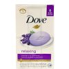 صابون Relaxing Dove مدل لاوندر اسطوخودوس اصل کانادا بسته 6 عددی