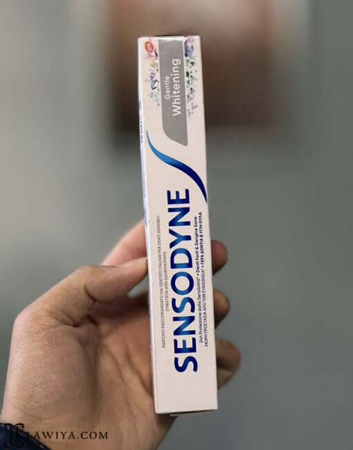 کارکرد خمیر دندان Gentle Whitening سنسوداین Sensodyne