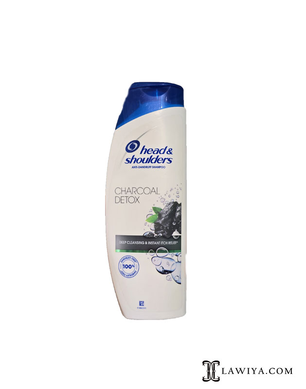 شامپو ضد شوره هد اند شولدرز Head & Shoulders مدل CHARCOAL DETOX حجم 400 میل