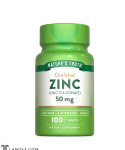 مکمل زینک نیچرز تروس اصل آمریکا Nature's Truth Chelated Zinc 50mg 