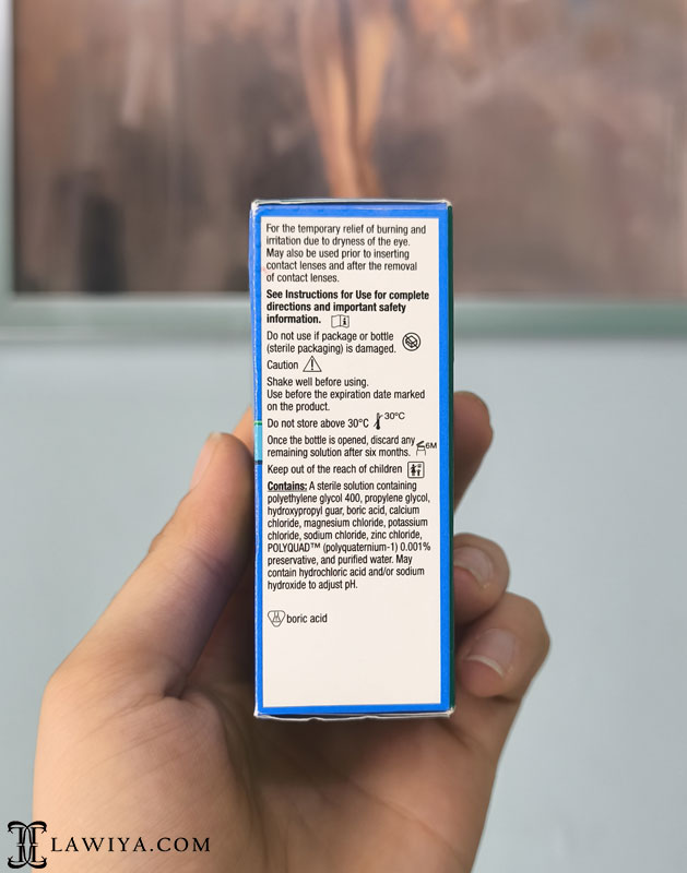 قطره چشم systane مدل lubricant eye drops حجم 10 میل